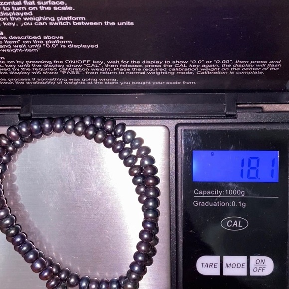 Vintage Peacock Freshwater 4mm Seed Pearl Sterling Silver Clasp Choker Necklace - Picture 12 of 13